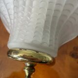 Pair of vintage shell sconces