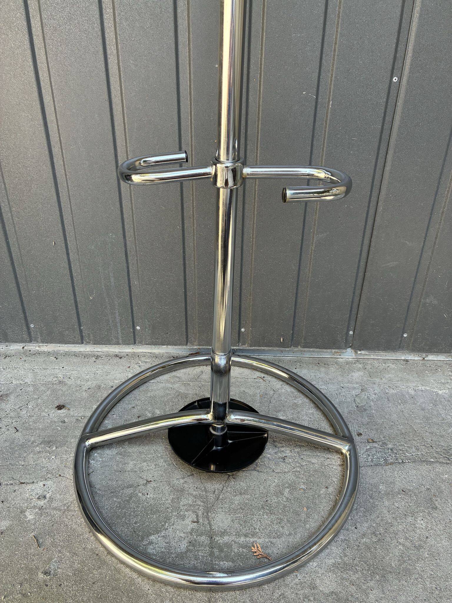 Kovona chromed coat stand, Czechoslovakia, 1950s