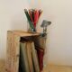 Vintage Mushroom Clip Lamp