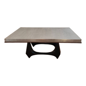 table basse  alluminium