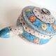 Ceramic pan stoneware lava vulcain - made in france - 60s