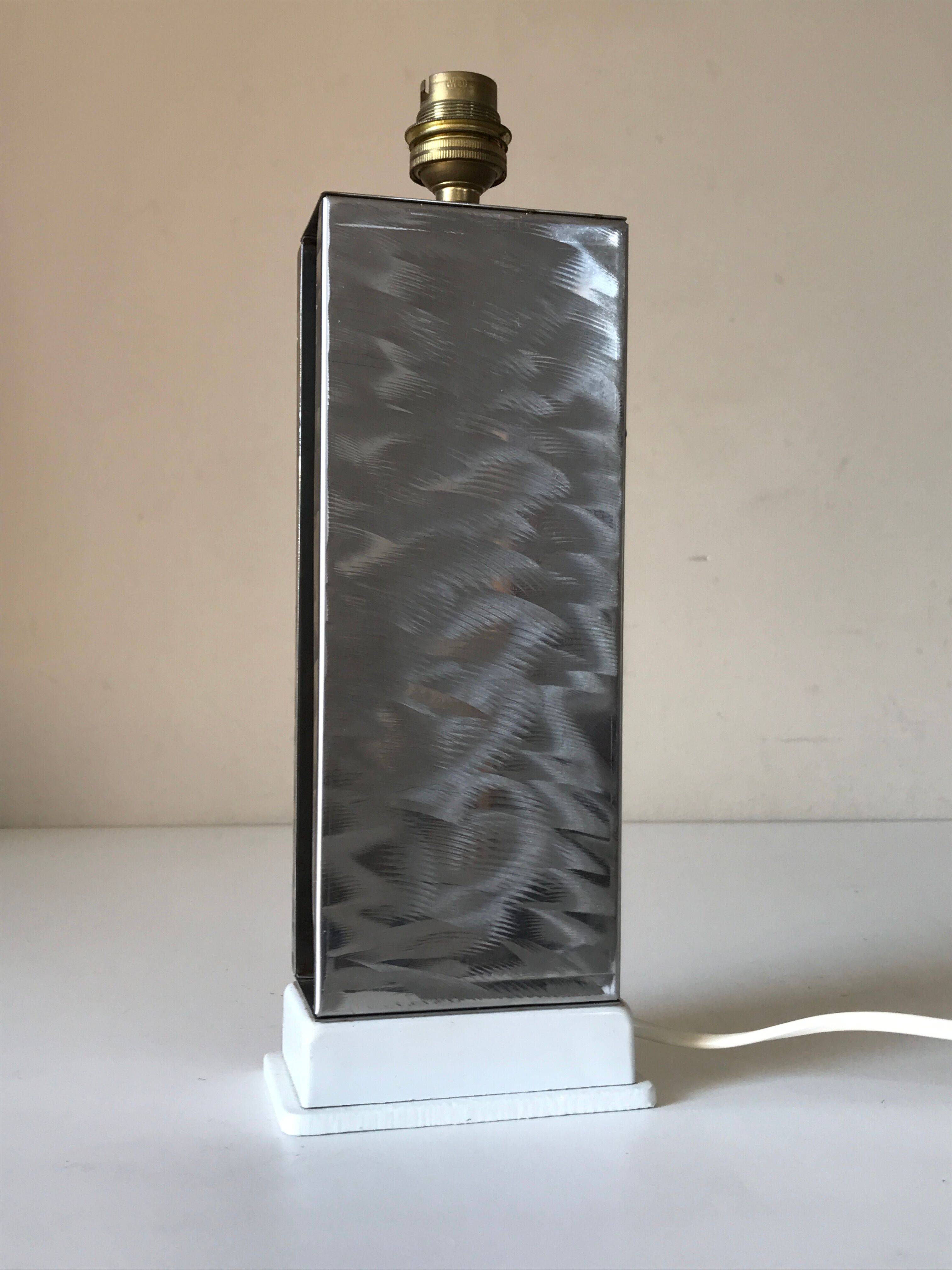 Foot lamp stainless steel design 70 years