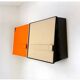 Vintage Plastic Wall Cabinets by Flair, 1970s