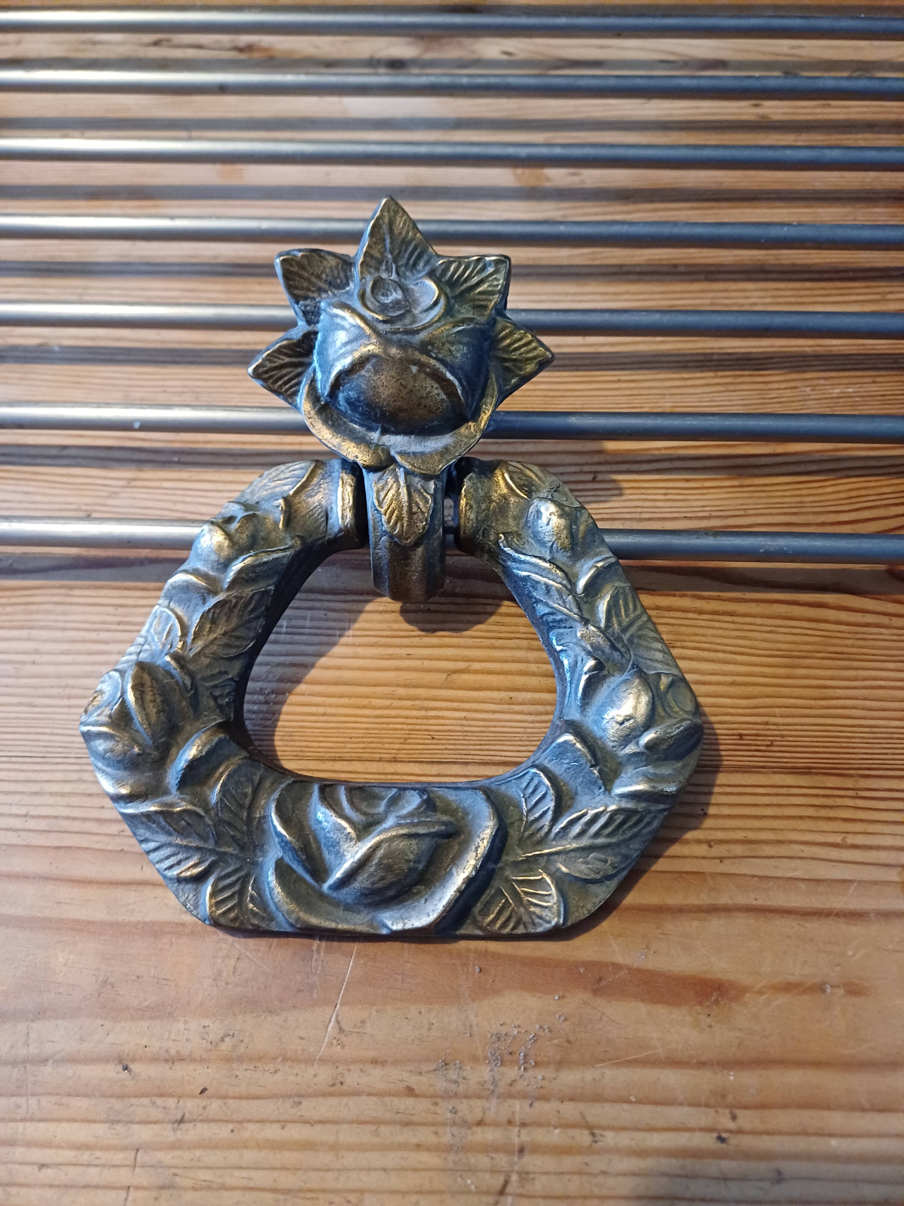 19th century bronze door knocker