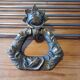 19th century bronze door knocker