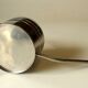 Stainless steel watering can, complete usuable, vintage from the 1970s