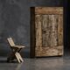 Rustic folk art cabinet, France, 19th century