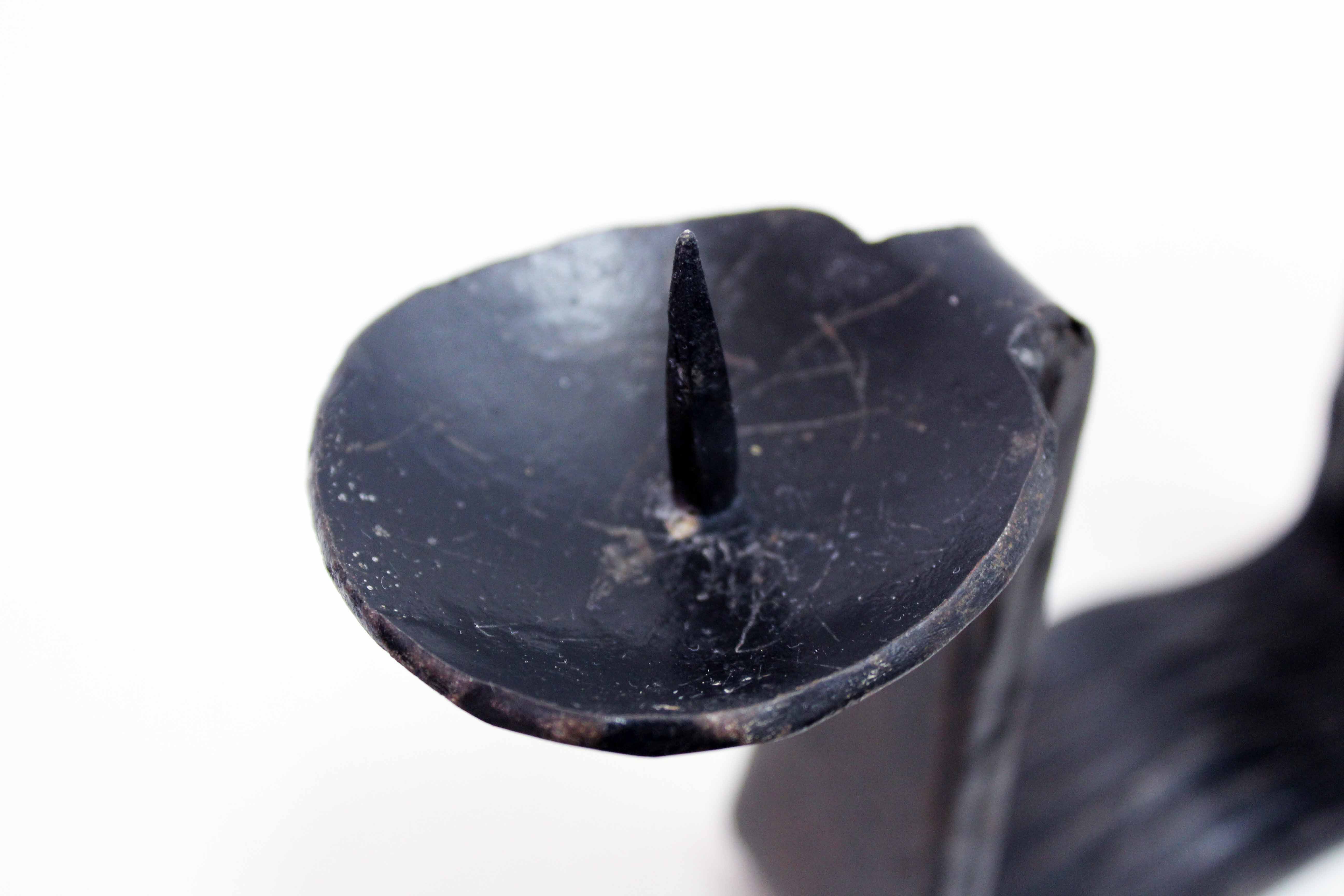 Candle holder pique double candle