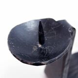 Candle holder pique double candle