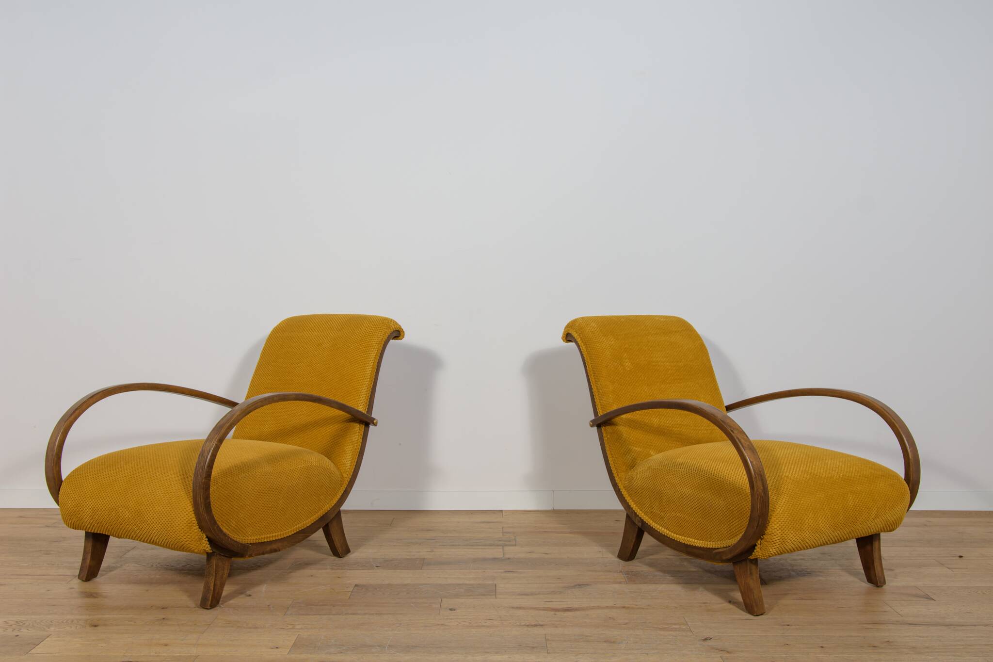 Art Deco  Armchairs , Poland, 1930s, Set of 2