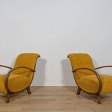 Art Deco  Armchairs , Poland, 1930s, Set of 2