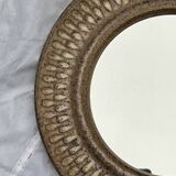 Danish ceramic mirror 1960
