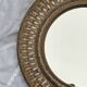 Miroir danois en ceramique 1960