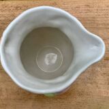 Vintage fruit flower slush water pitcher