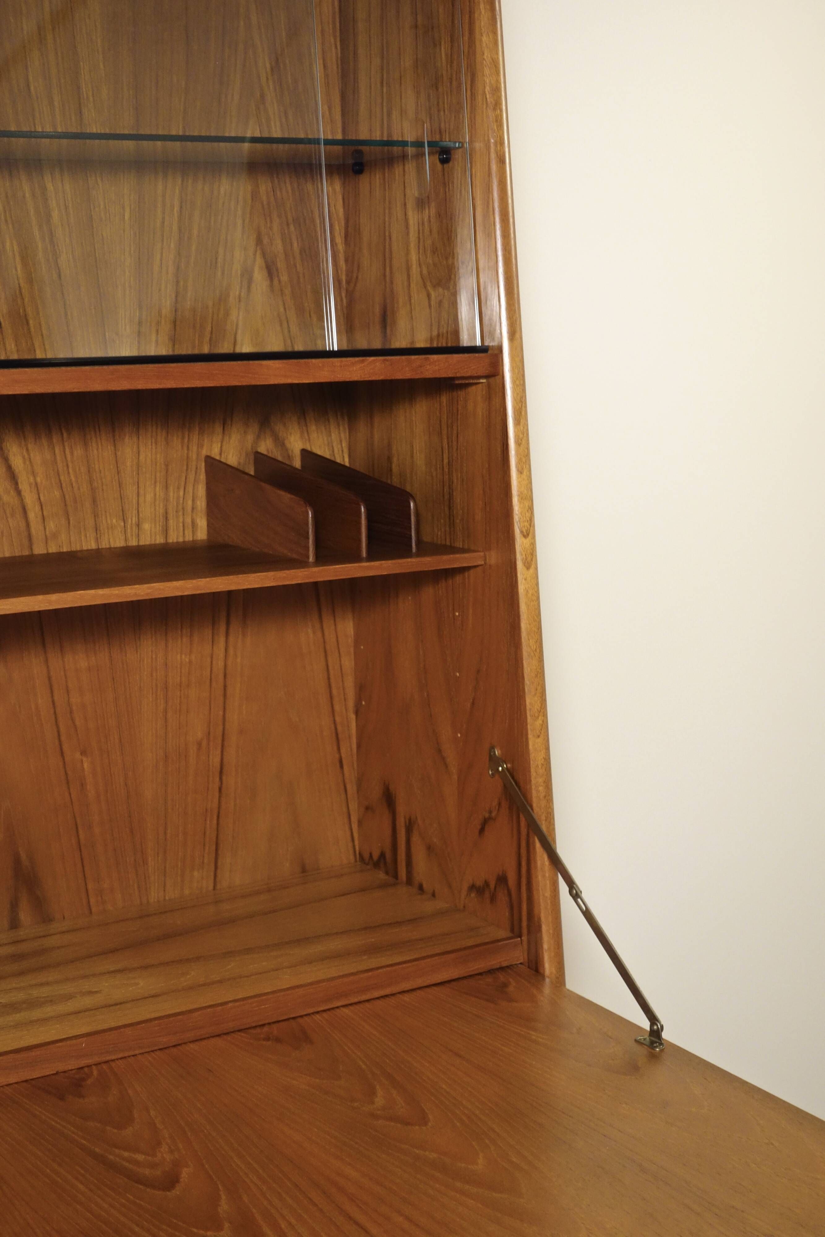 Danish secretary in light rosewood by Arne Wahl Iversen 1960