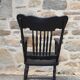 American rocking-chair repainted in black