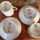 Two monastic porcelain cups