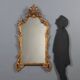 Antique carved and gilded wooden mirror, Italy, 20th century