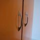 Old kitchen metal cabinet