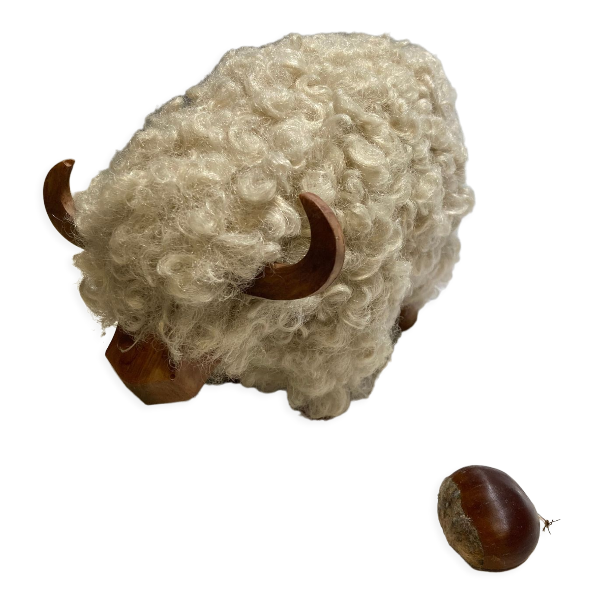 Scandinavian buffalo figure