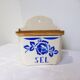 Badonviller porcelain salt box 211269