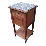 vintage bedside table