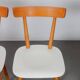 Suite de 3 chaises vintage éditée par Ton, 1960