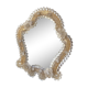 Miroir vénitien murano à poser 21x22cm