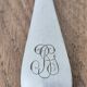 Dessert spoons, silver coffee spoons, small Baguette spoons.