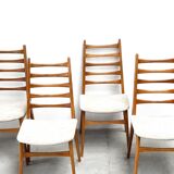 set of four Danish dining chairs
