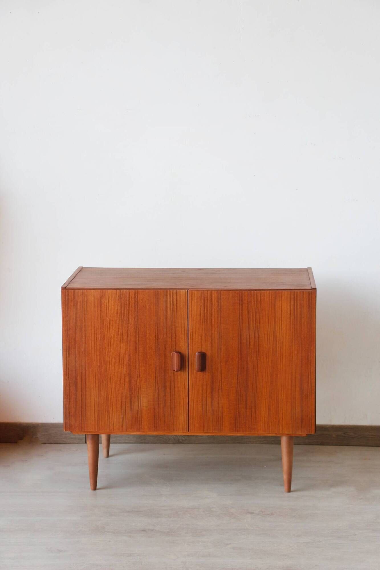 Restored vintage teak Scandinavian furniture