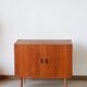 Restored vintage teak Scandinavian furniture
