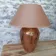 Large ceramic living room lamp