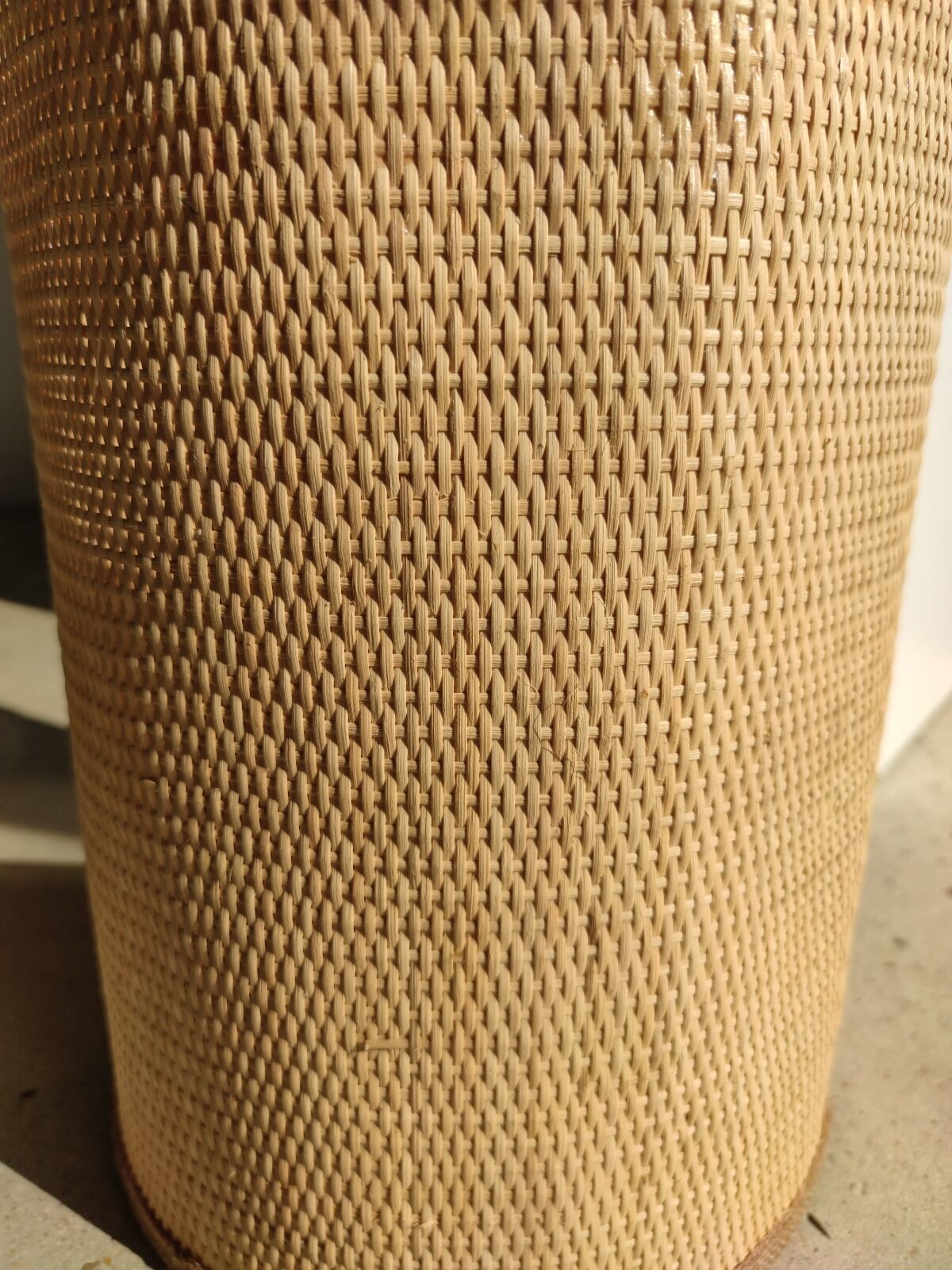 Lampshade in natural braided fiber h:40cm; d:20cm