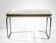Marc HELD metal structure desk with plexiglass top