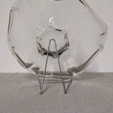 Fruit bowl or XXL pocket emptier in Murano glass, Italy circa 1970.