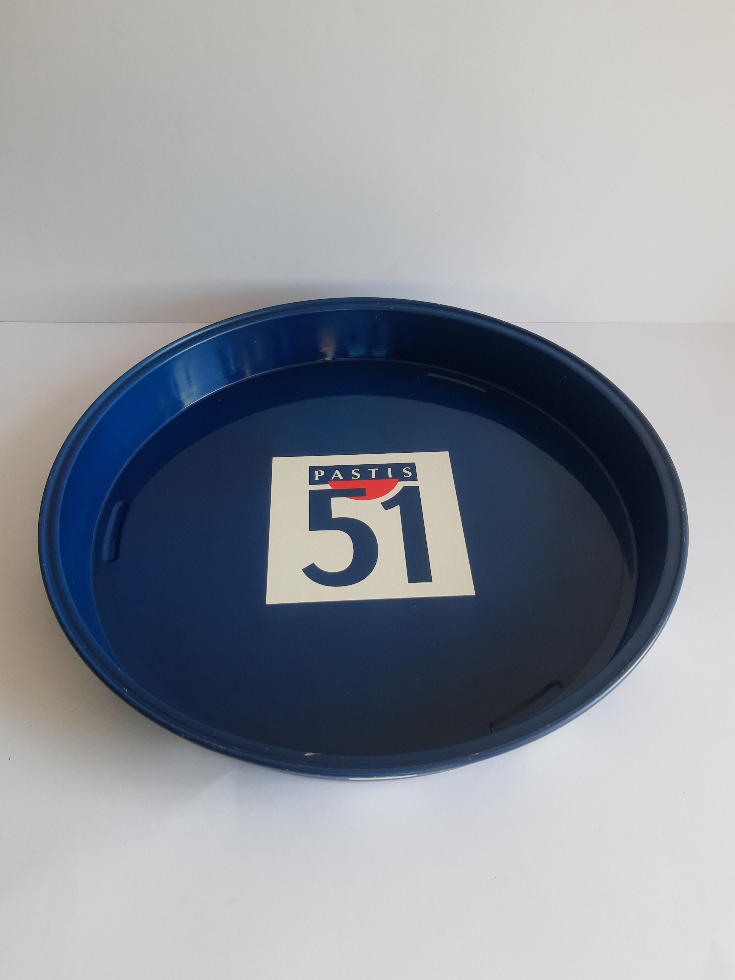 Metal advertising service tray Pastis51 vintage