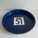 Metal advertising service tray Pastis51 vintage