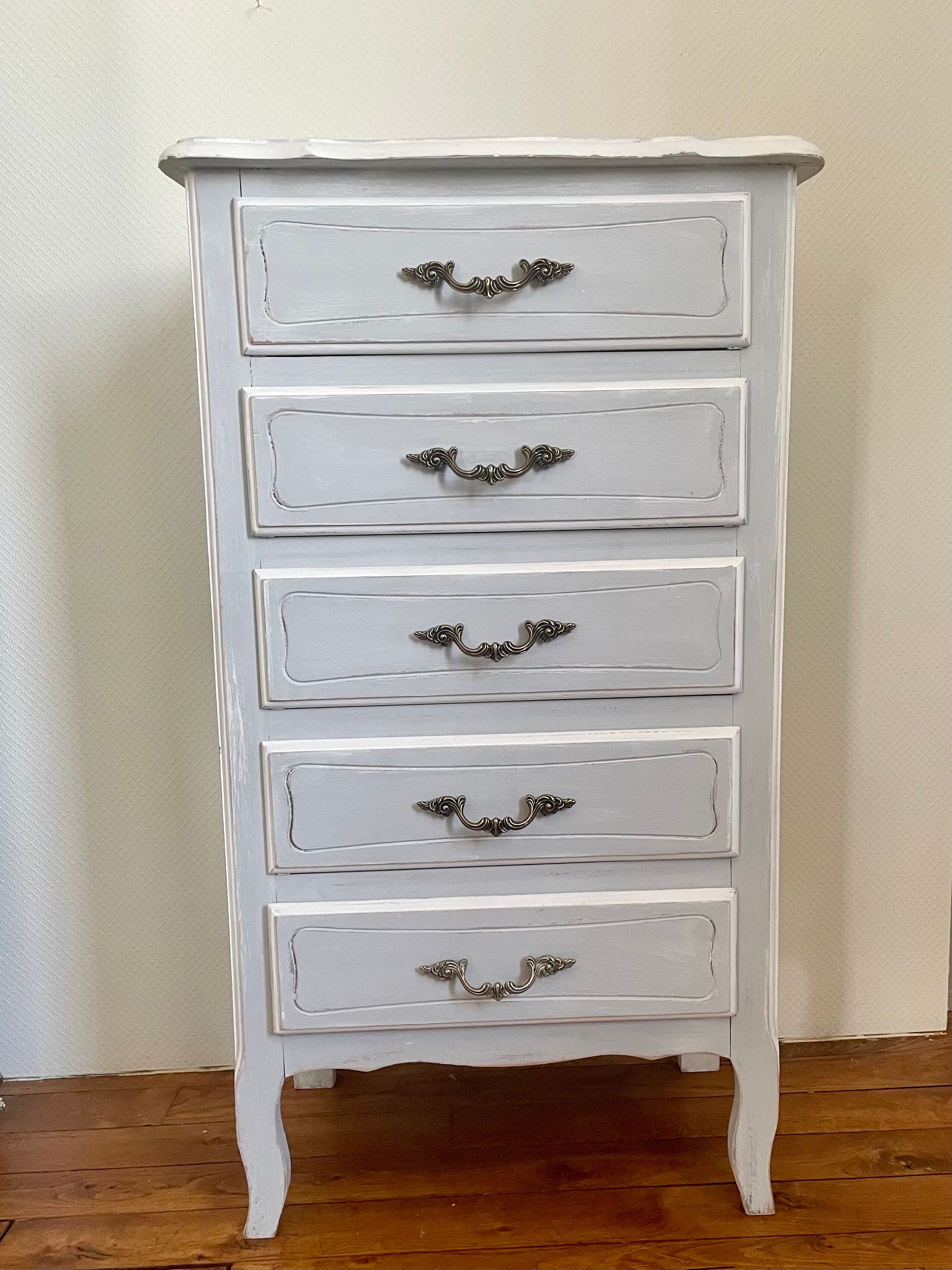 Ragpicker patina gray and white old