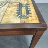 Haslev Wood and Tile Coffee Table by Otto Detlefsen, 1960s