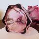 Pink vase of  Fratelli Toso - chambord