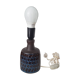 Glazed stoneware lamp base by Einar Johansen for Søholm.