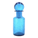Blue bubbled glass carafe from Portieux, 1970s