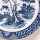Set of 6 English porcelain dessert plates