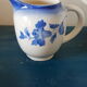 Flower decorated earthenware coffee service