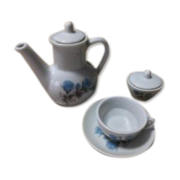 Set coffee service dinette 1 person