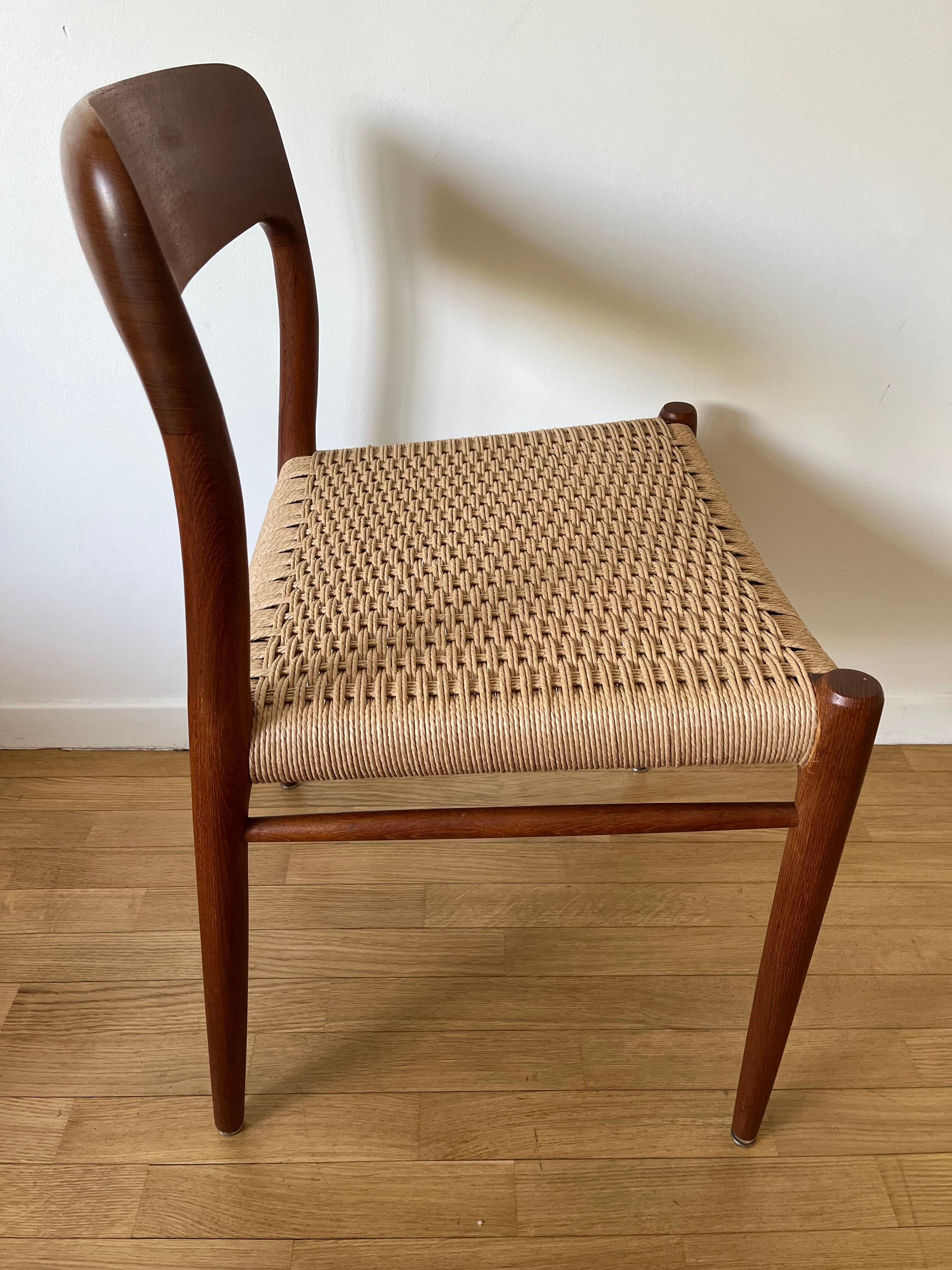 Niels Otto Moller rope chairs