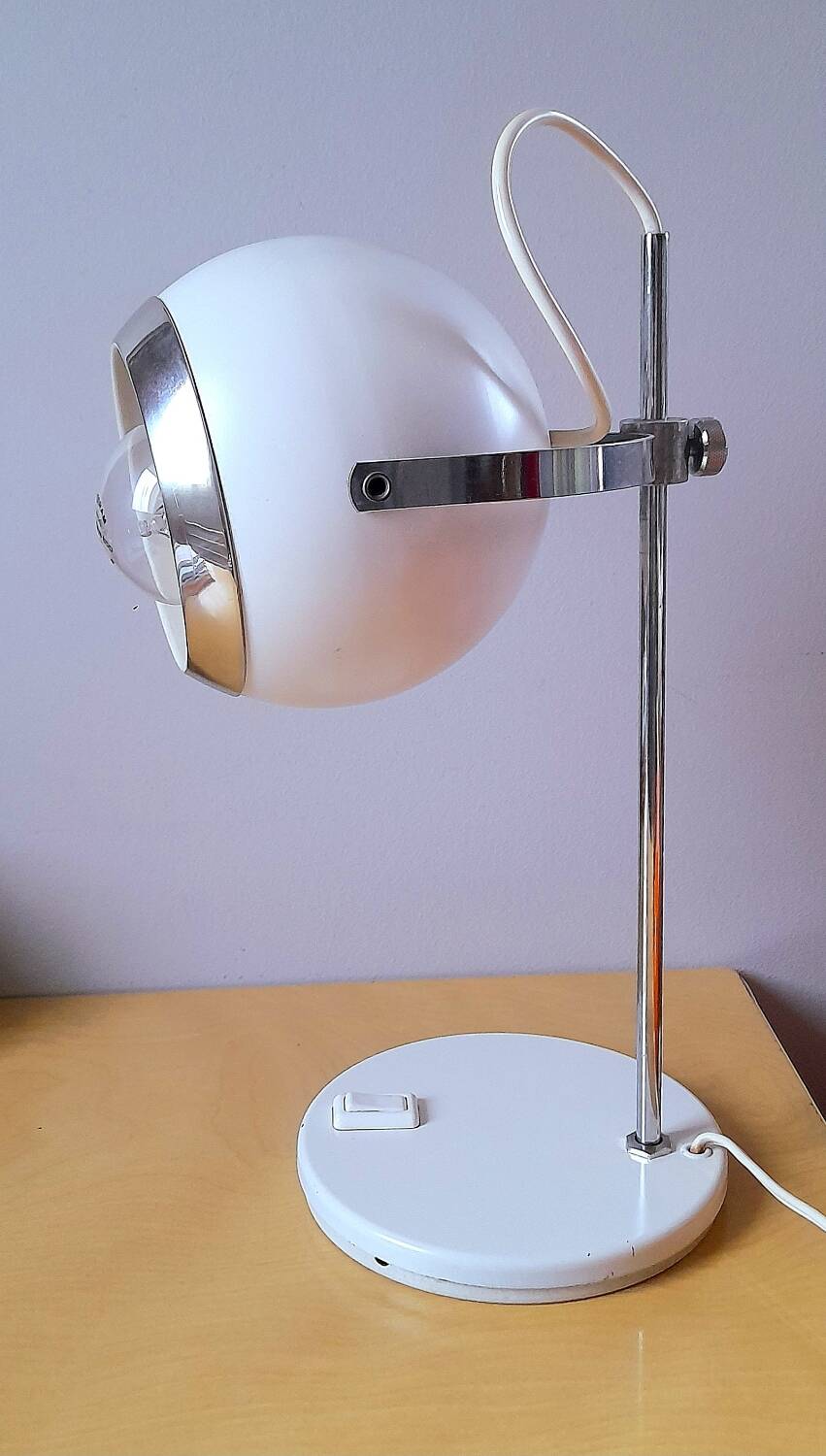 Adjustable Eyeball lamp 70s