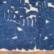 Handmade natural Berber rug 3x2 m