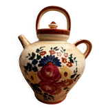 Gargoulette / Jug signed Longchamp - Hand-painted ceramic - Vintage